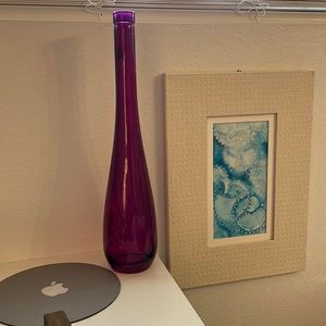 Empoli-like Purple genie vase.